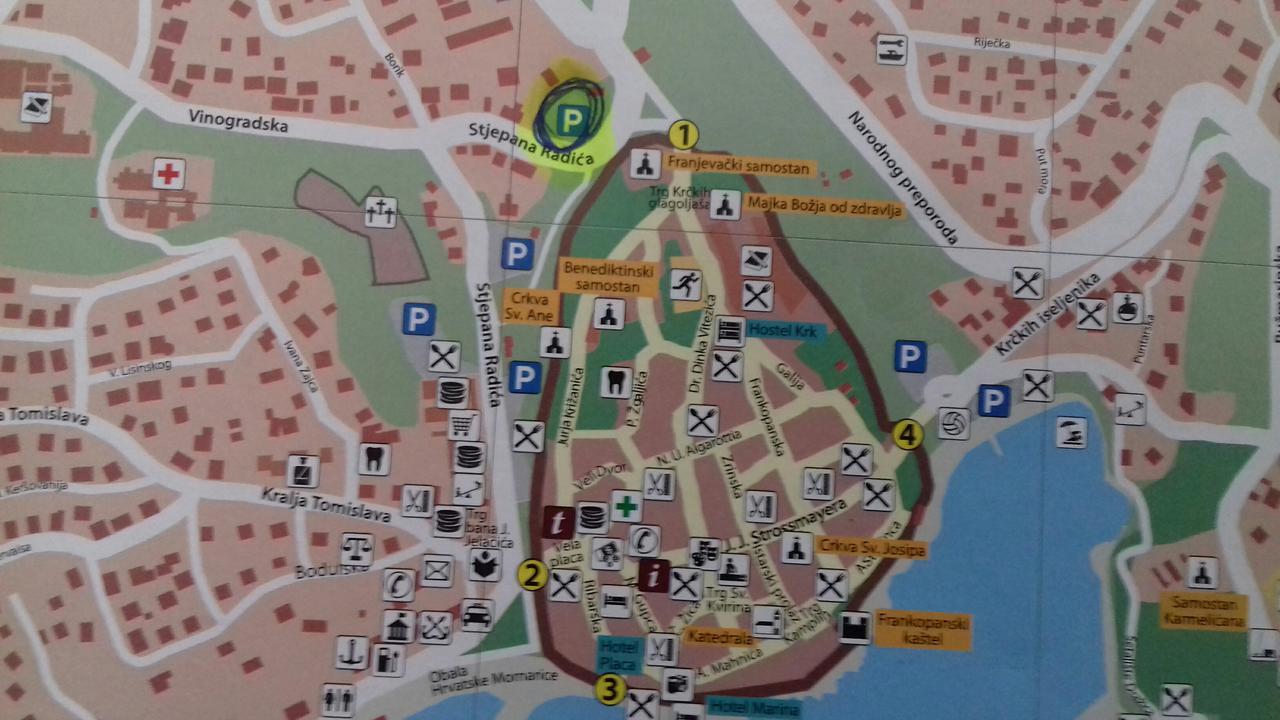 Apartment Decumana Krk Town Kültér fotó