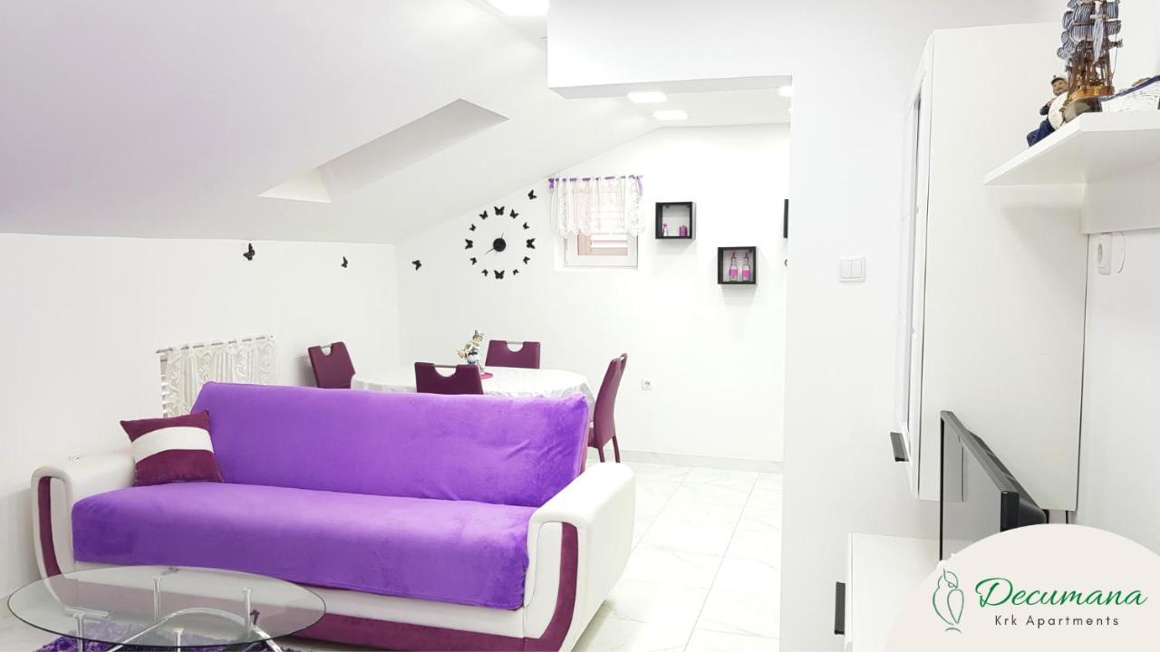 Apartment Decumana Krk Town Kültér fotó